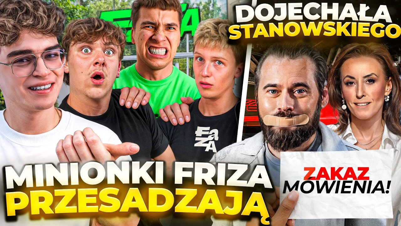 ODKLEJKA MINIONK&Oacute;W FRIZA (STANOWSKI, WYSOCKA SZNEPF, DENIS ZAŁĘCKI, FAZA, MAFIA HAZARDOWA)