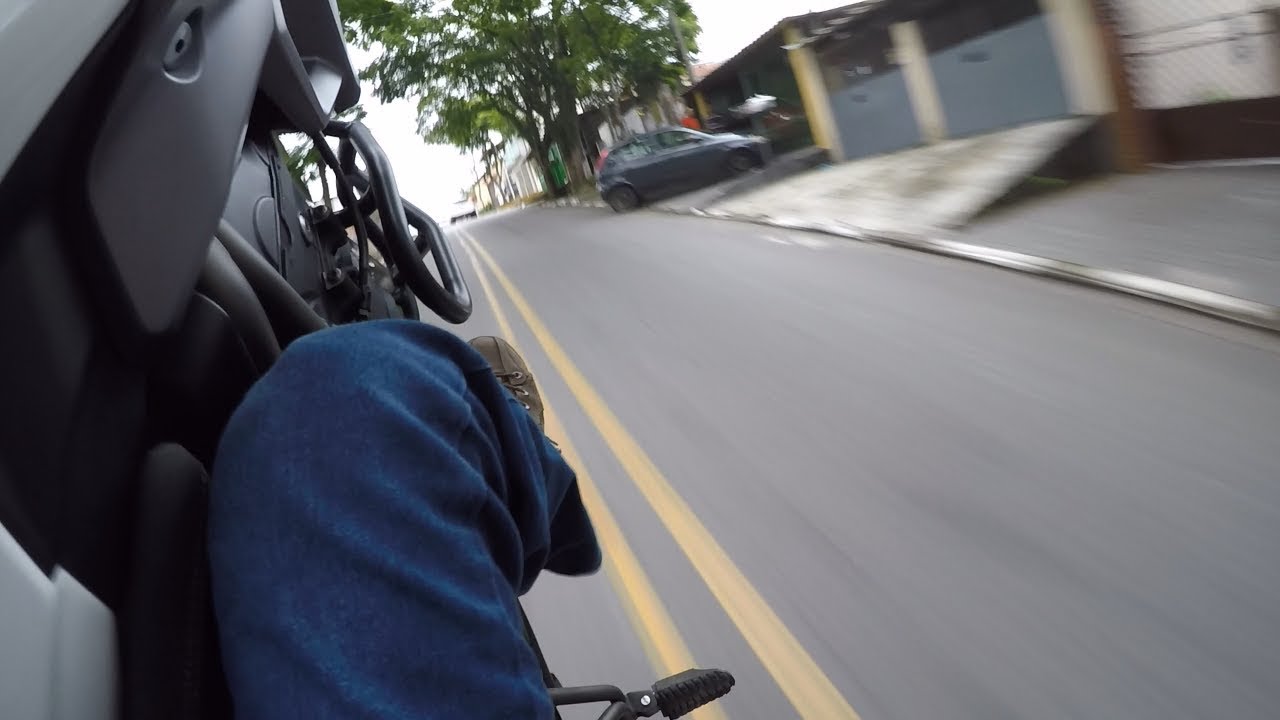 TIGER 800 COM CANO 3 POLEGADAS MOTOVLOG NA QUEBRADA