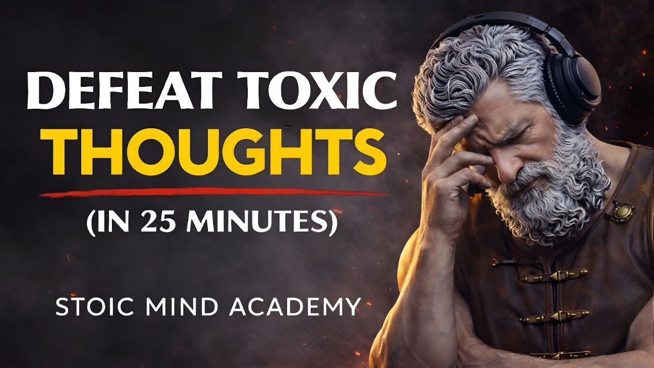 How To CLEAR YOUR MIND From Toxic Thoughts and Stay Focused | Stoicism