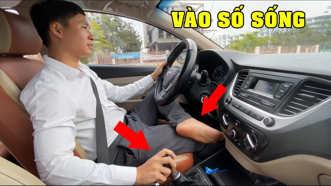 Kỹ thuật Vào Số Sống không cần đạp côn khi lái xe số sàn