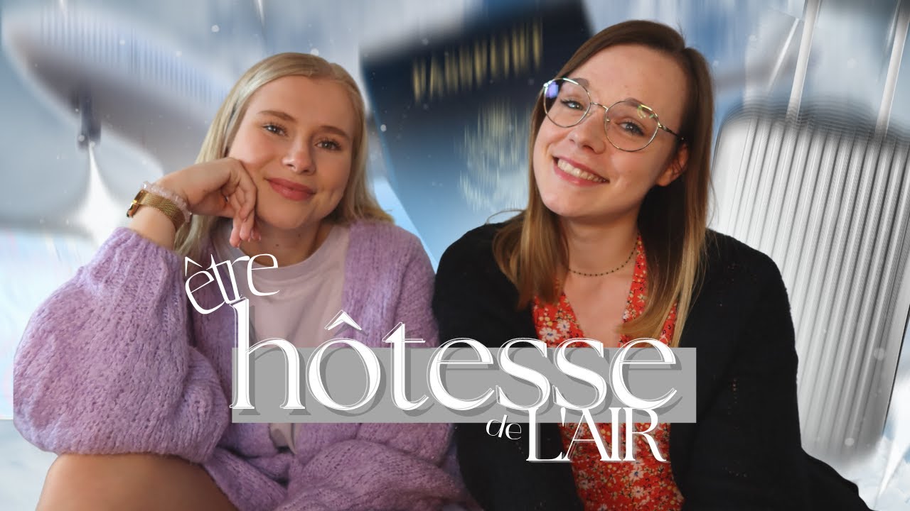 PARLONS PEU, PARLONS EN : Le métier d'hôtesse de l'air avec @G l e n n e