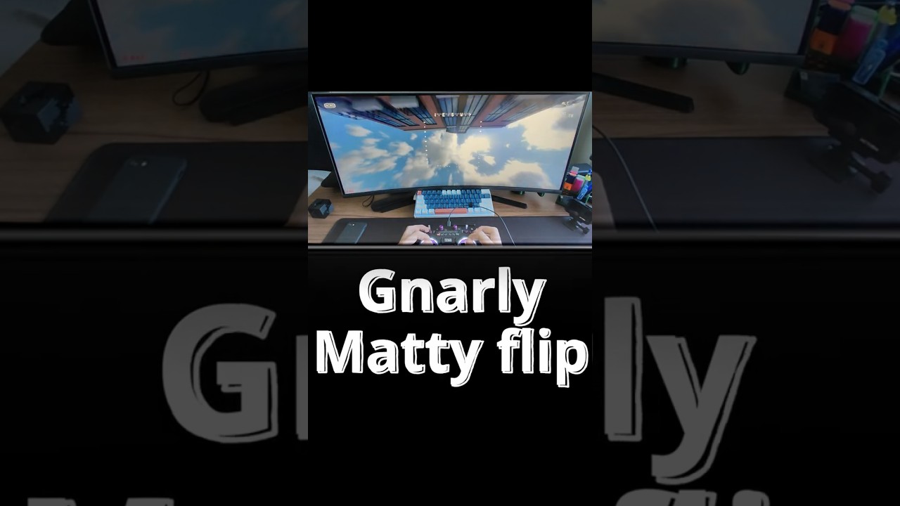 This is one gnarly Matty flip in SIM