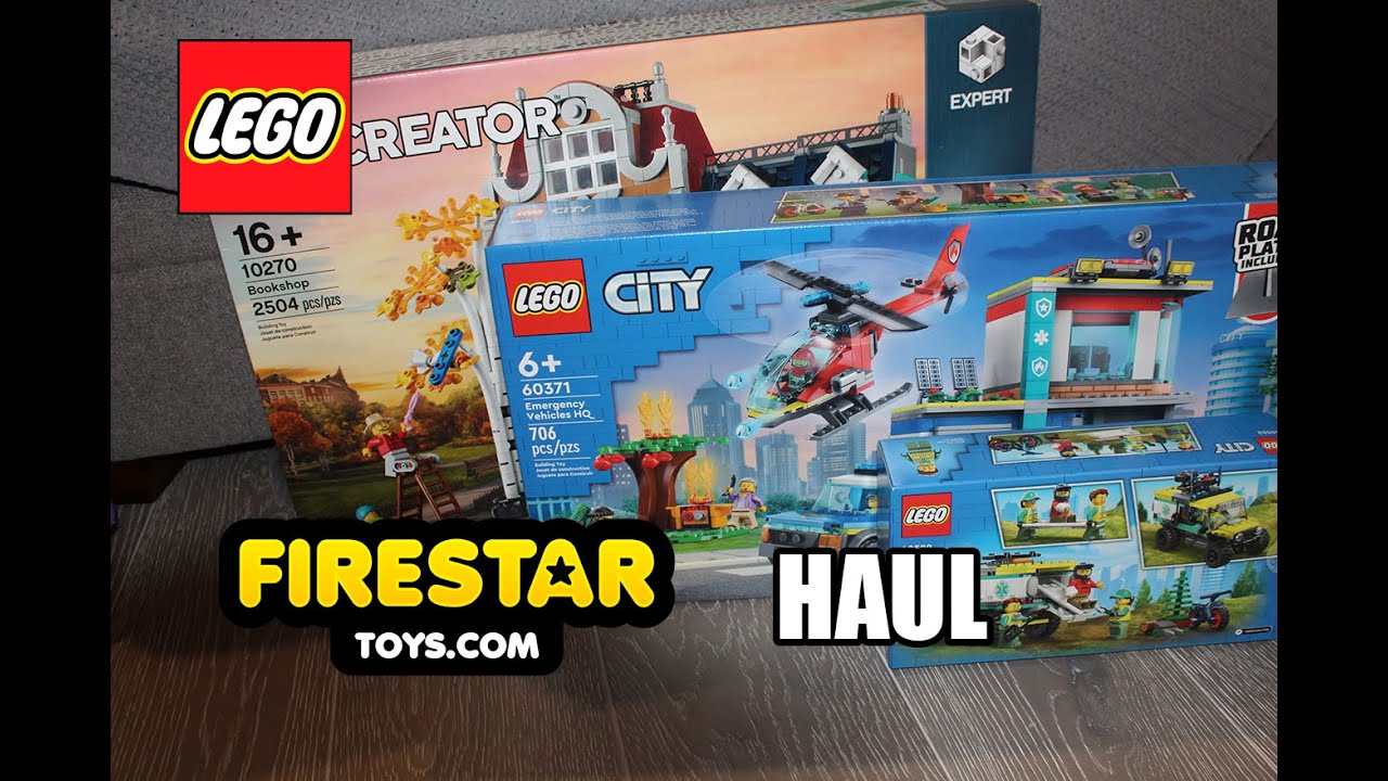 LEGO  & Firestar Toy Haul - 2/14/23