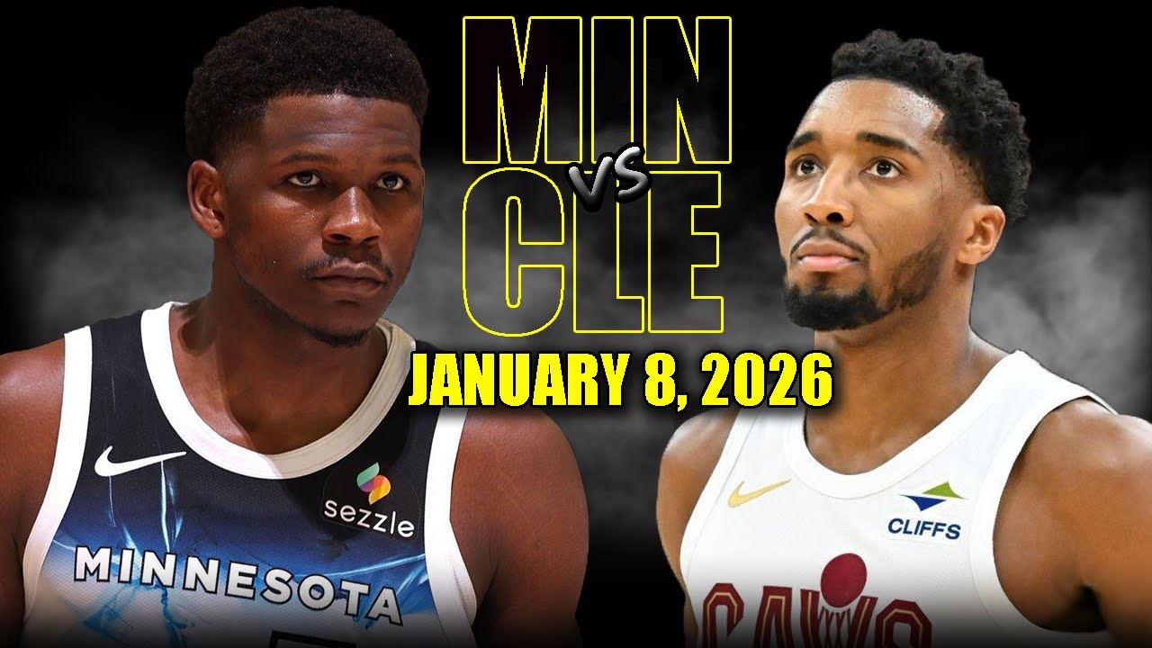Minnesota Timberwolves vs Cleveland Cavaliers Full Game Highlights &ndash; January 8, 2026 | NBA Season