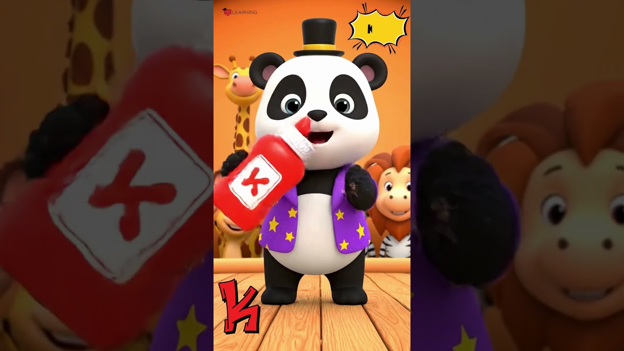 Песенка про животные от H до P 🎨 Рисование и раскрытие образов животных с ведущей-пандой | Изучен...