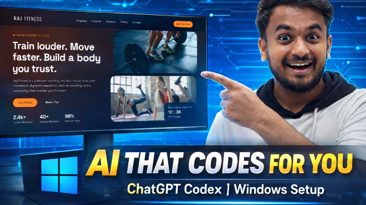 ChatGPT Codex Explained + Complete Setup on Windows (Step-by-Step Guide)
