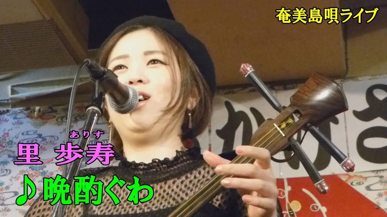 「♪晩酌ぐわ」里歩寿ライブ（こだま 2017）