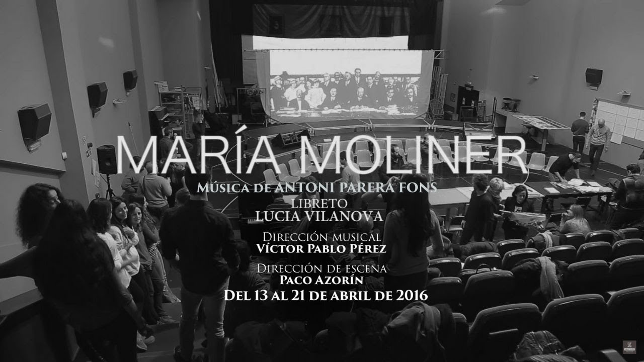 Ensayando... MAR&Iacute;A MOLINER | Teatro de la Zarzuela