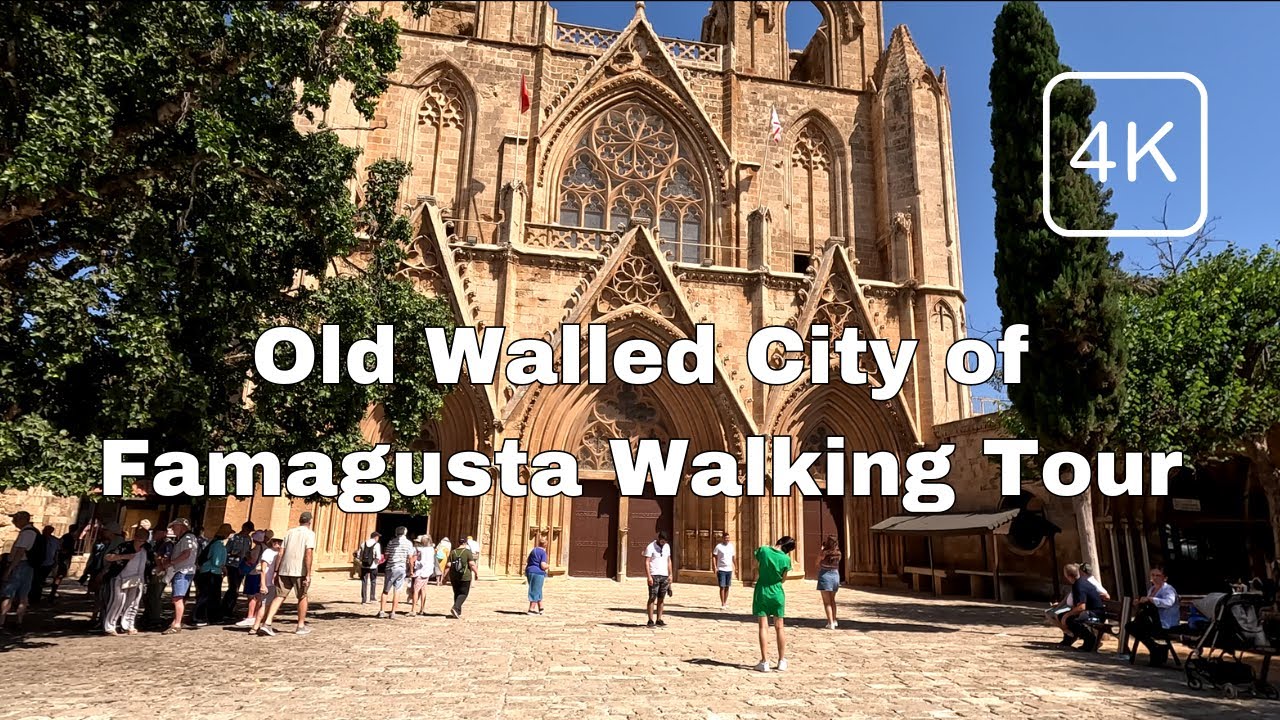 A Walkthrough the Old Walled City of Famagusta Cyprus ASMR