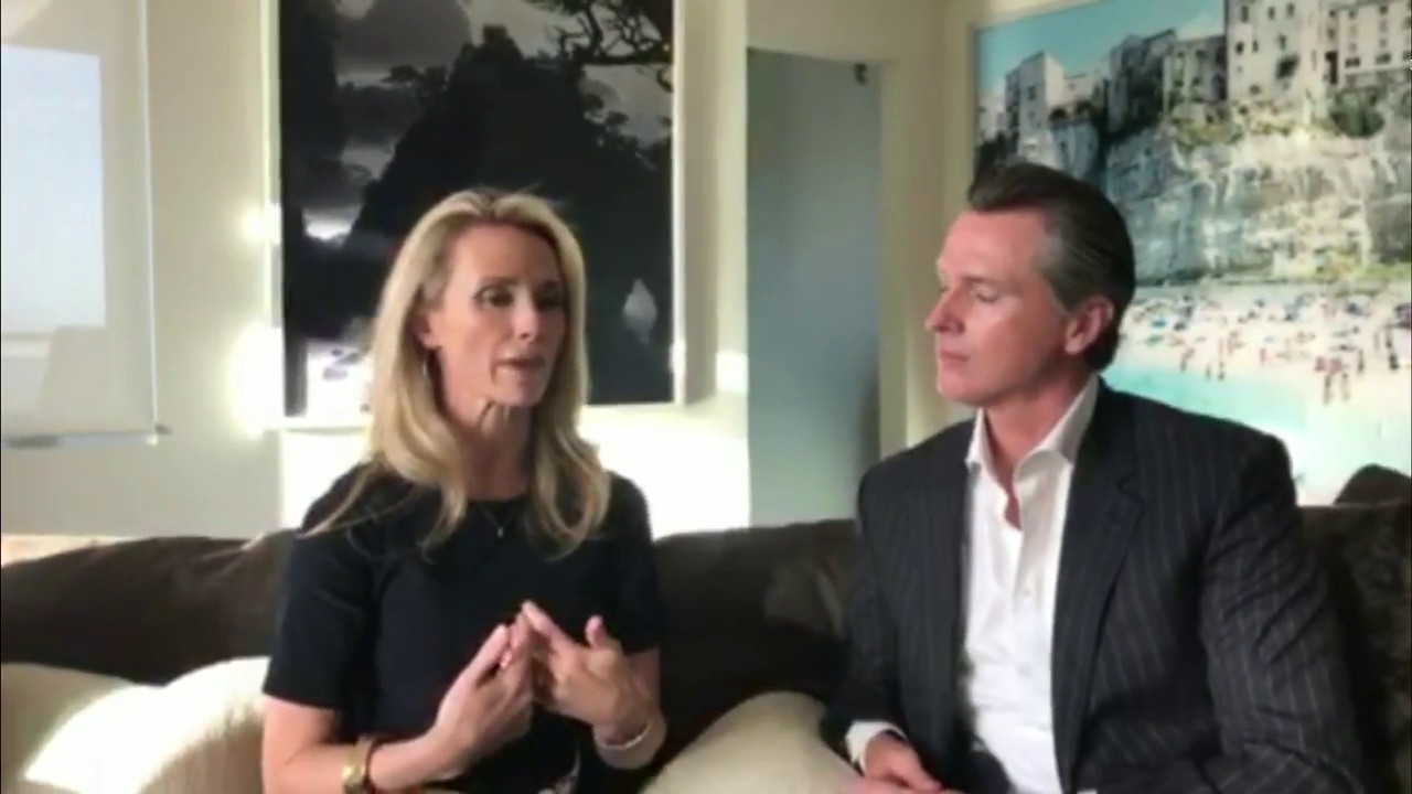 50/50 Day - Lieutenant Governor of CA Gavin Newsom & Jennifer Siebel Newsom