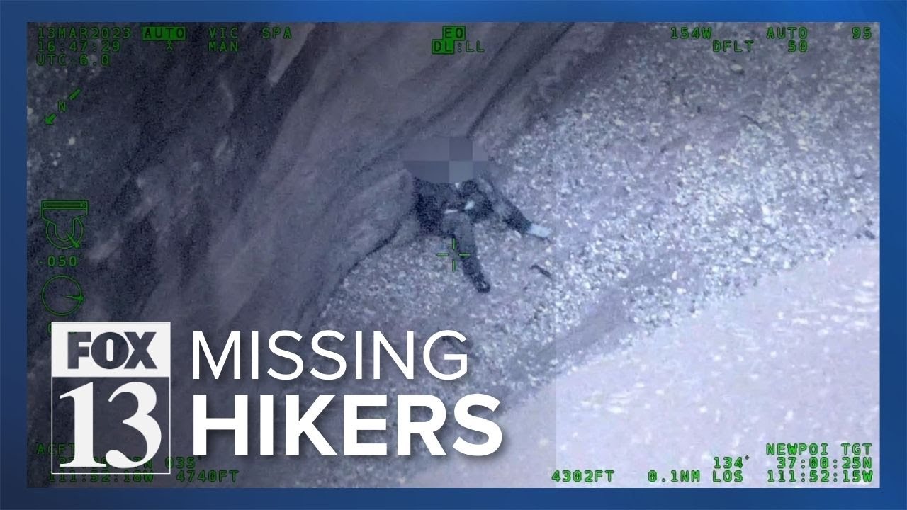 1 missing hiker found dead in southern Utah slot canyon; 1 still missing