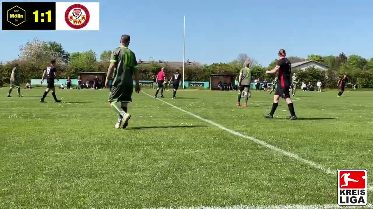 11. Sptg BSV Mölln : FC Motor Süd II - Revanchesieg mit Traumtor per Freistoß von Kokocinski ⚽️🔥☄️