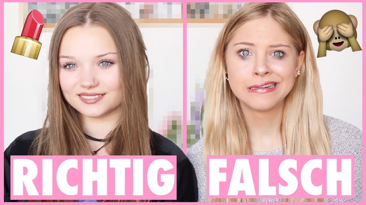 UNSERE SCHMINK FEHLER als TEENAGER💄 + LÖSUNGEN HEUTE💋🙈
