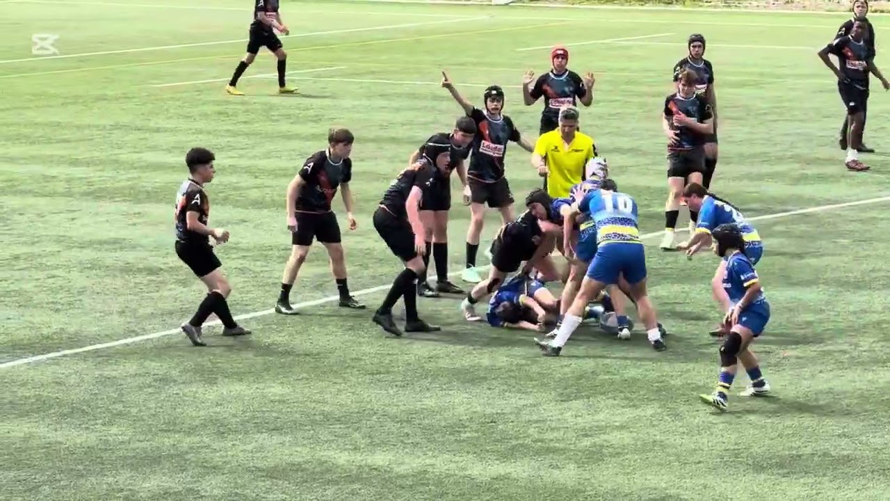 Finbarr No47 Black jersey, scrum cap, shorts and long socks