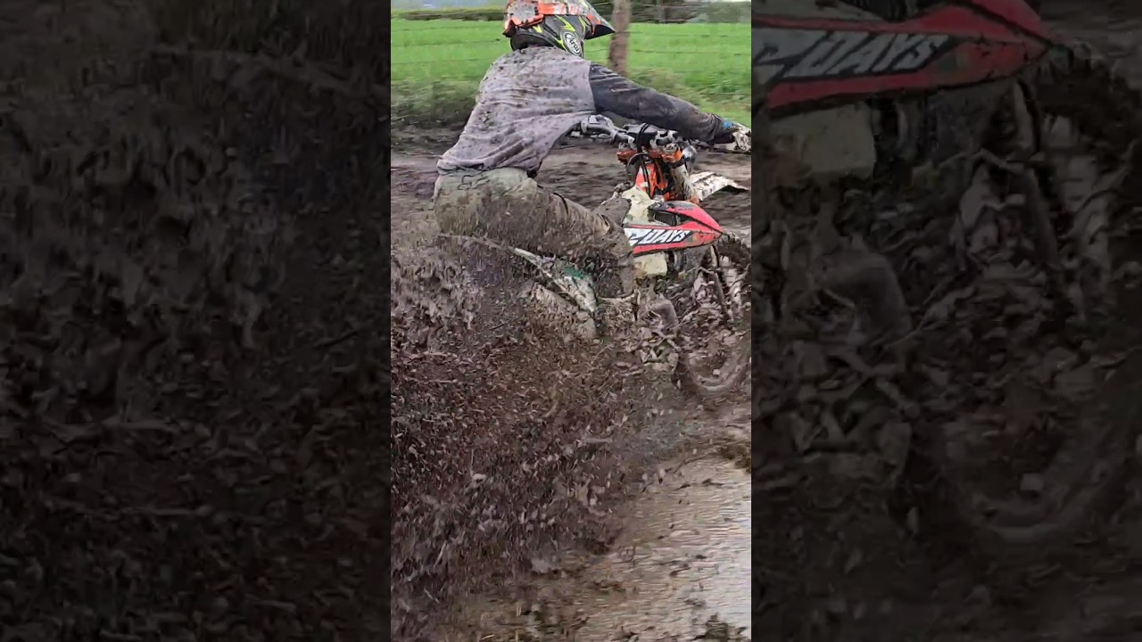 A poor effort😜 #enduro #mud #look #forward #fall