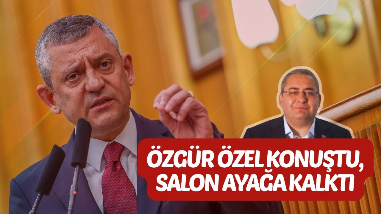 CHP Lideri Özgür Özel’in o sözleri dakikalarca ayakta alkışlandı #özgürözel #chp #mesutözarslan