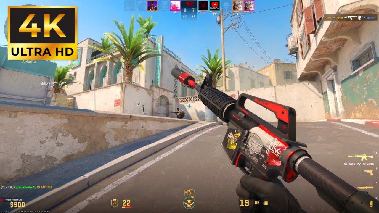 Counter Strike 2 Best Gameplay 4K (No Commentary)