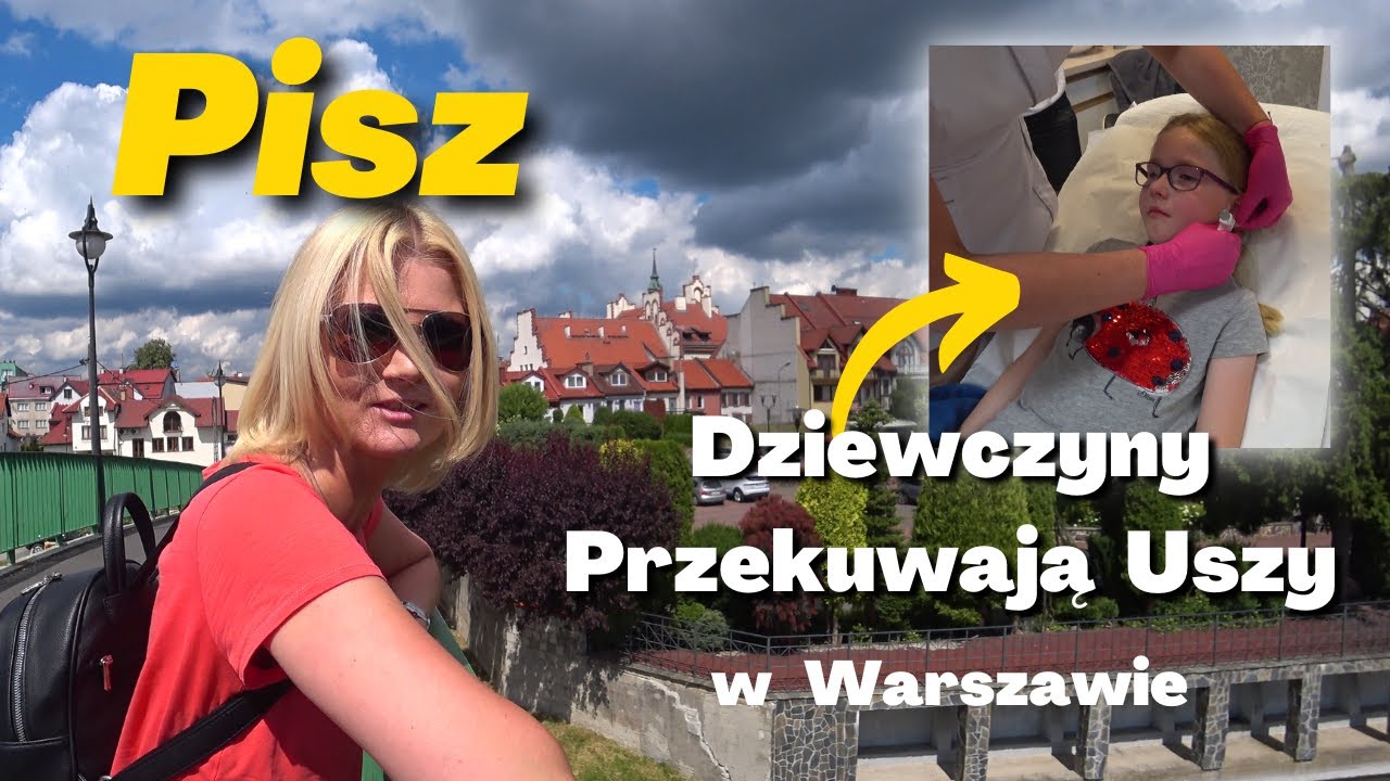 Pisz  i  na  Chwilę  wracamy  do  Warszawy  -  Przekuwanie  Uszu  w  Studio  Urody  LuiPerfekt
