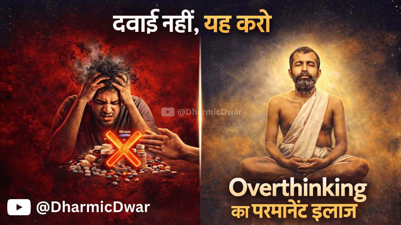 Overthinking: 32 मिनट में मन की बक-बक जड़ से ख़त्म | Ramakrishna’s Secret