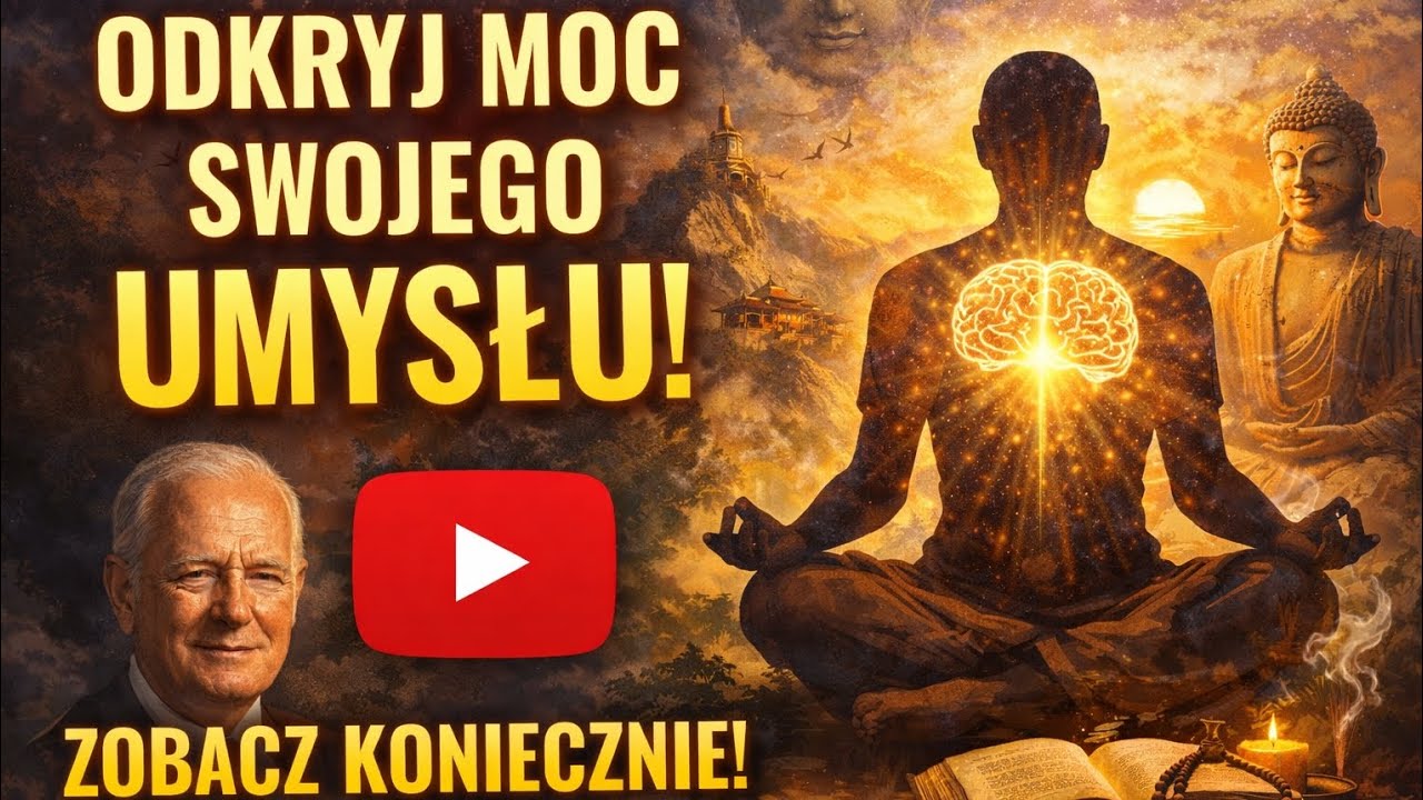 POTĘGA PSYCHIKI – Odkryj Moc Swojego Umysłu | Nauki Josepha Murphy’ego i Mądrość Buddyzmu