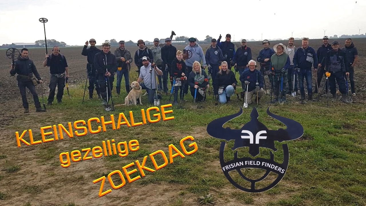 Metaaldetectie, leuke zoekdag met en door Frisian Field Finders. #equinox#metaaldetectie