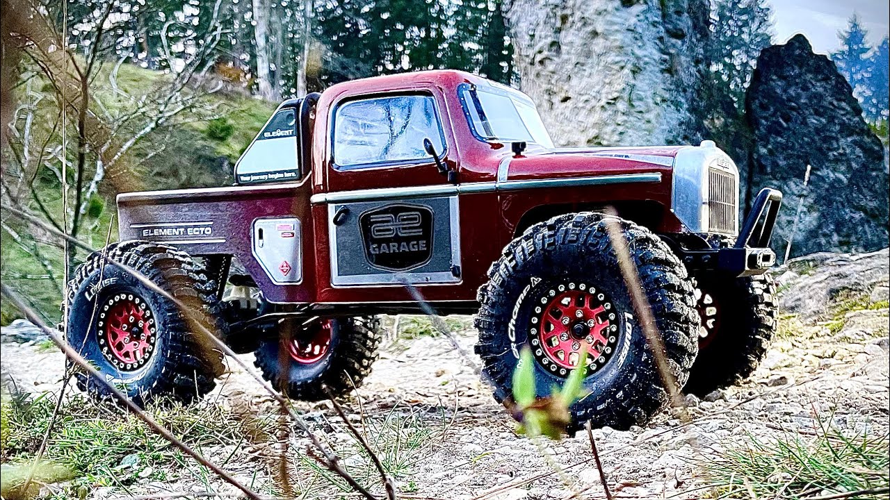 ELEMENT RC ECTO / BUILDERS KIT 2 -- RC Crawl Adventure 2022 - Crawling @Felsenmeer, Wental BW #rccar