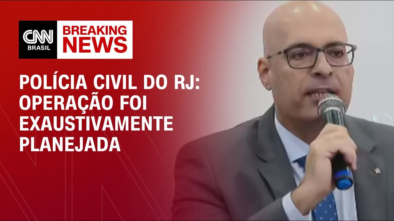 Opera&ccedil;&atilde;o foi exaustivamente planejada, diz secret&aacute;rio da Pol&iacute;cia Civil do RJ | BASTIDORES CNN