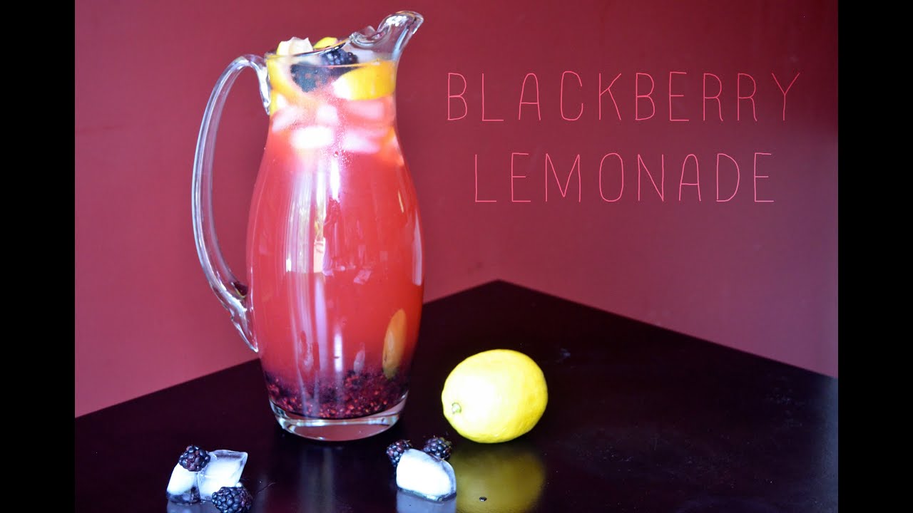 DIY Summer Drink Edition - Blackberry Lemonade!