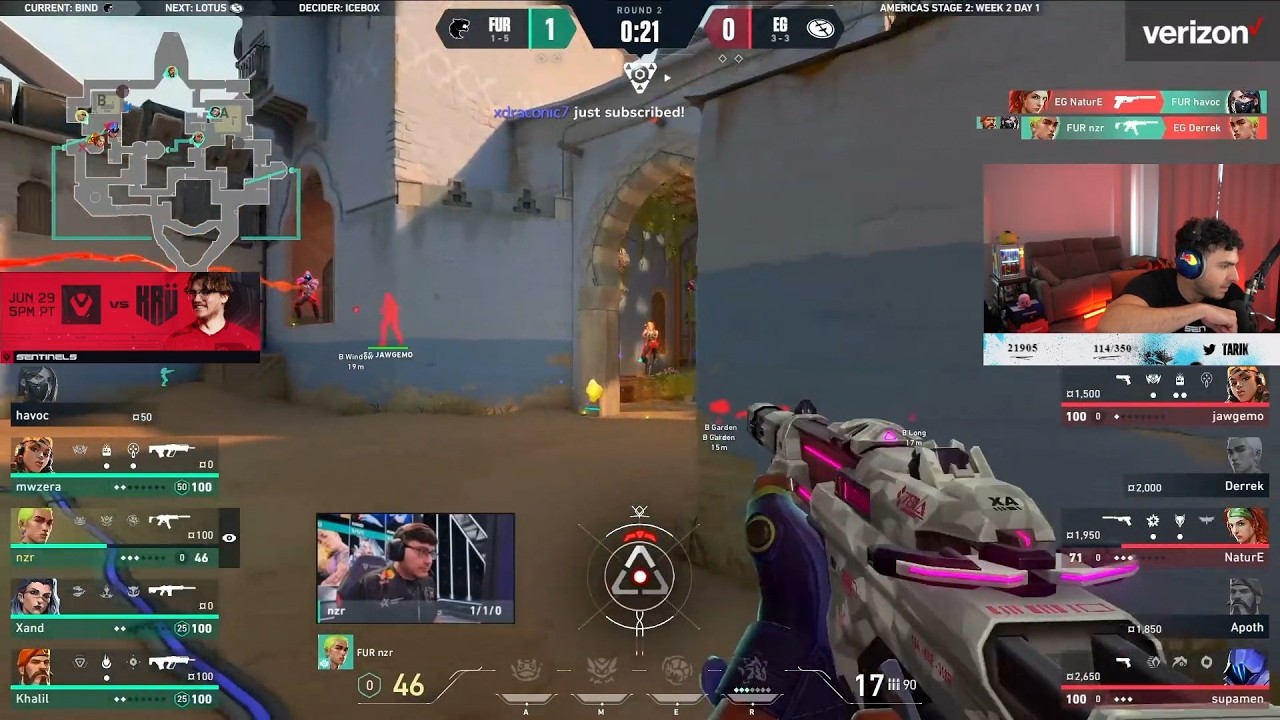 Evil Geniuses Eco'ed Furia | VCT VALORANT Stage 2 Americas