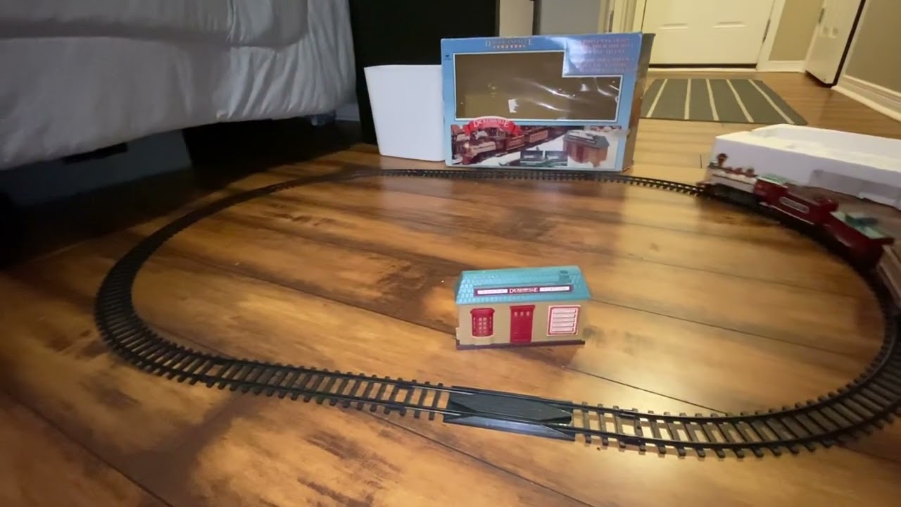 Vintage dickensville Christmas train