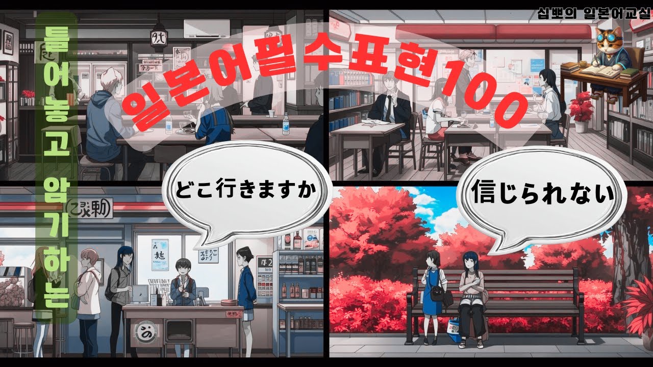 잠잘때 틀어놓고 주무세요 (일본어필수표현100)