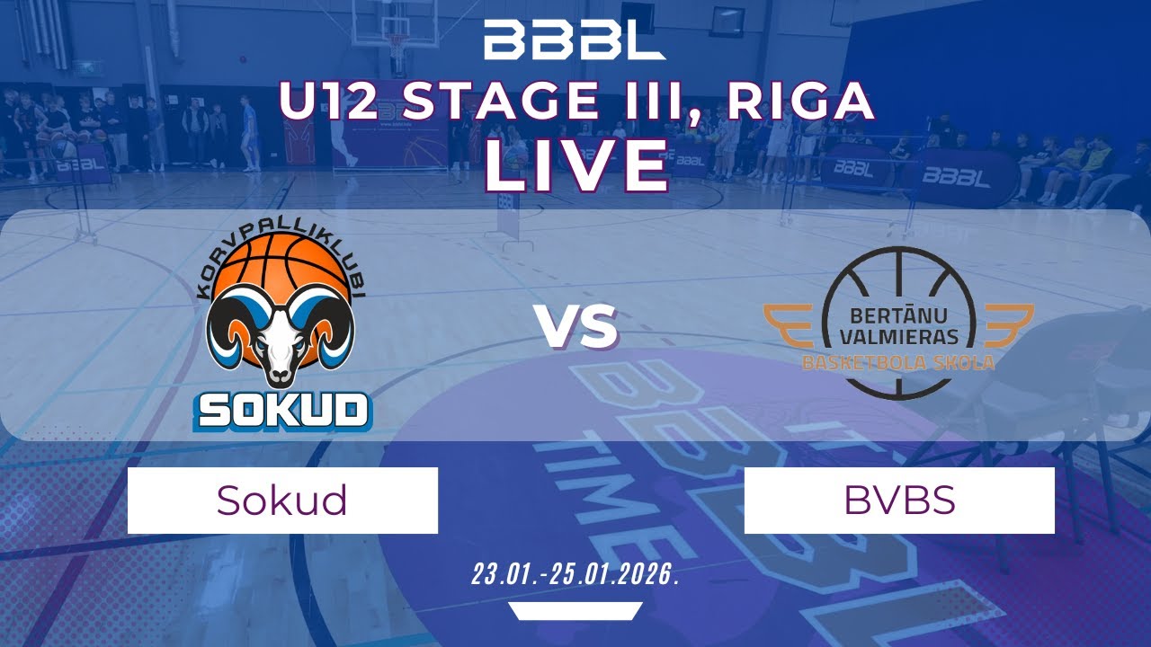 Bertans VBS 2014 vs BC Kalev Cramo/KK Sokud 2014 | BBBL U12 | Stage III