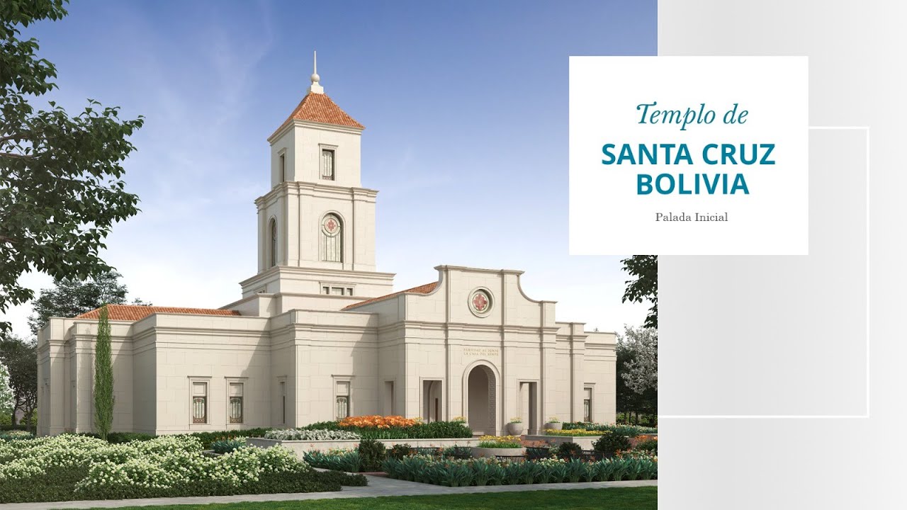 Palada Inicial del Templo de Santa Cruz Bolivia