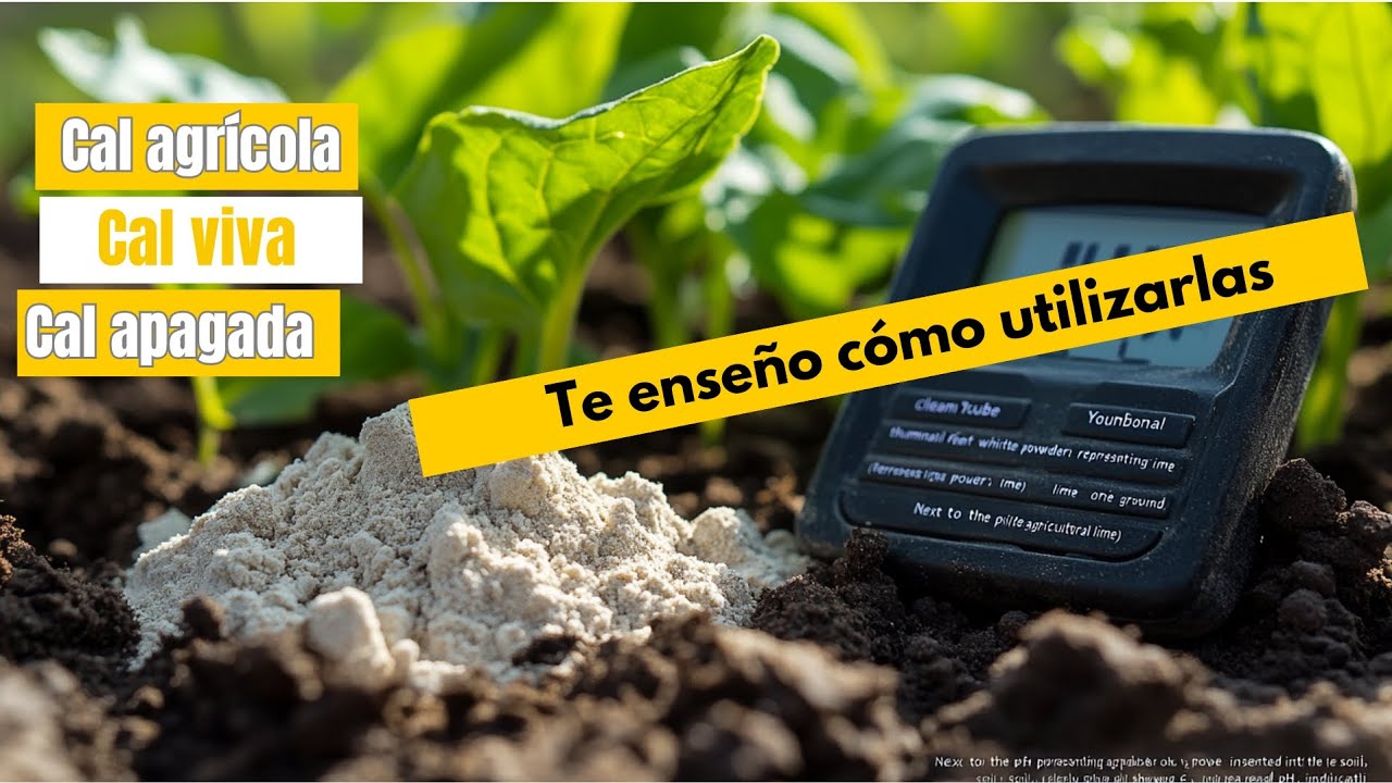 Cal agrícola, cal viva y cal apagada, cuándo utilizar cada una de ellas?