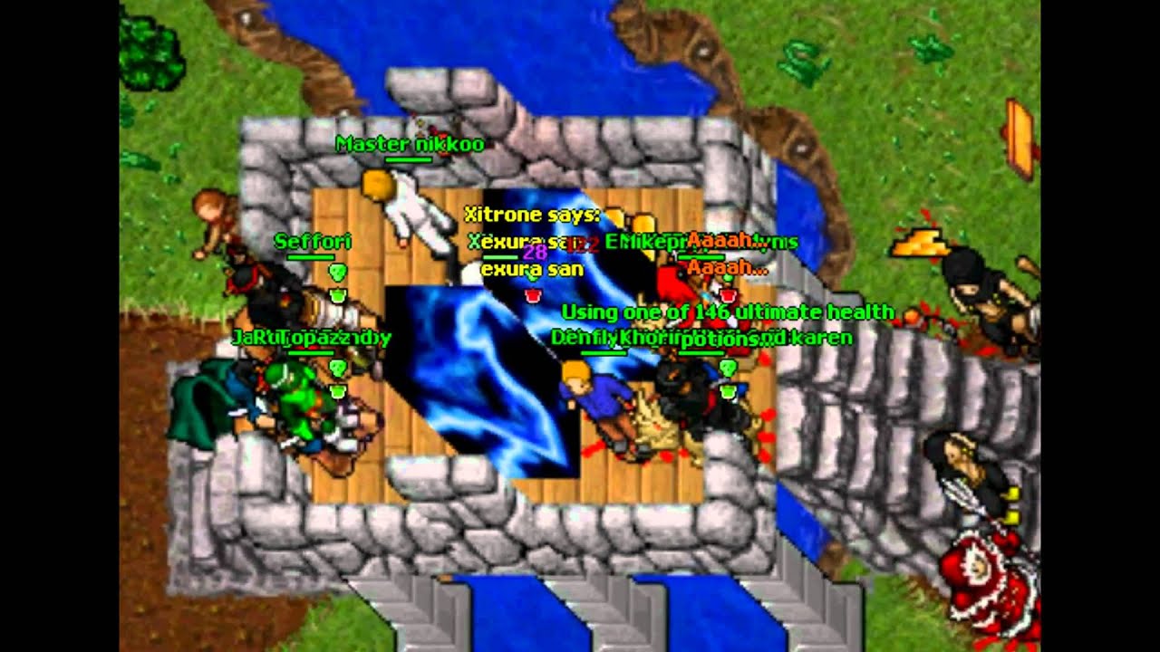 Tibia Nova War Deadalus vs. Warcore   #WOLSKY_REC 2011