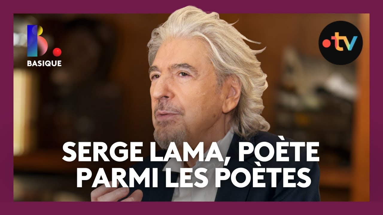SERGE LAMA nous parle de son dernier album "Poètes"