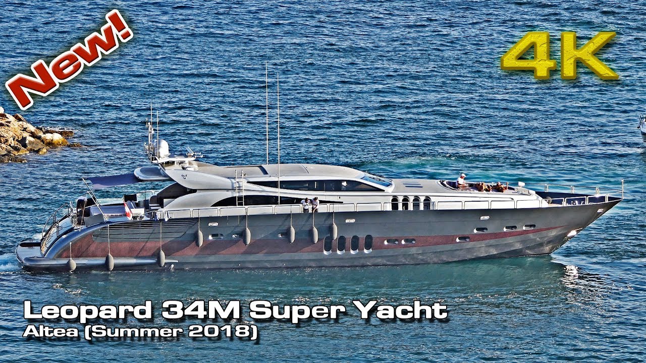 Leopard 34M [4K] Super Yacht (J&LI) Summer 2018