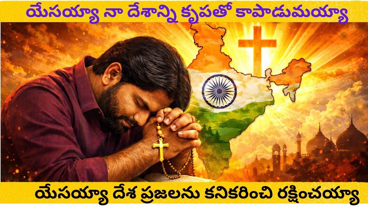యేసయ్యా నా దేశాన్ని కృపతో కాపాడుమయ్యా