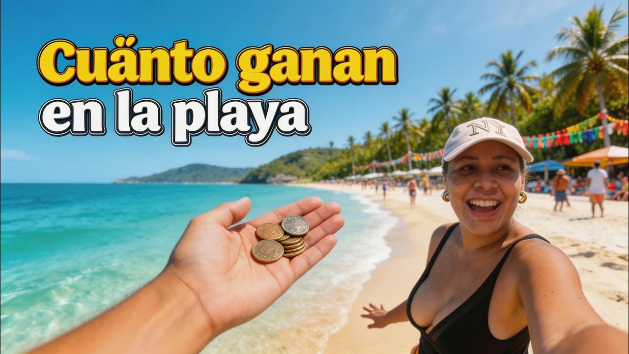 😯Carnavales en Margarita 2026 🎉🇻🇪 &iquest;Cu&aacute;nto se gana en las playas? 💵