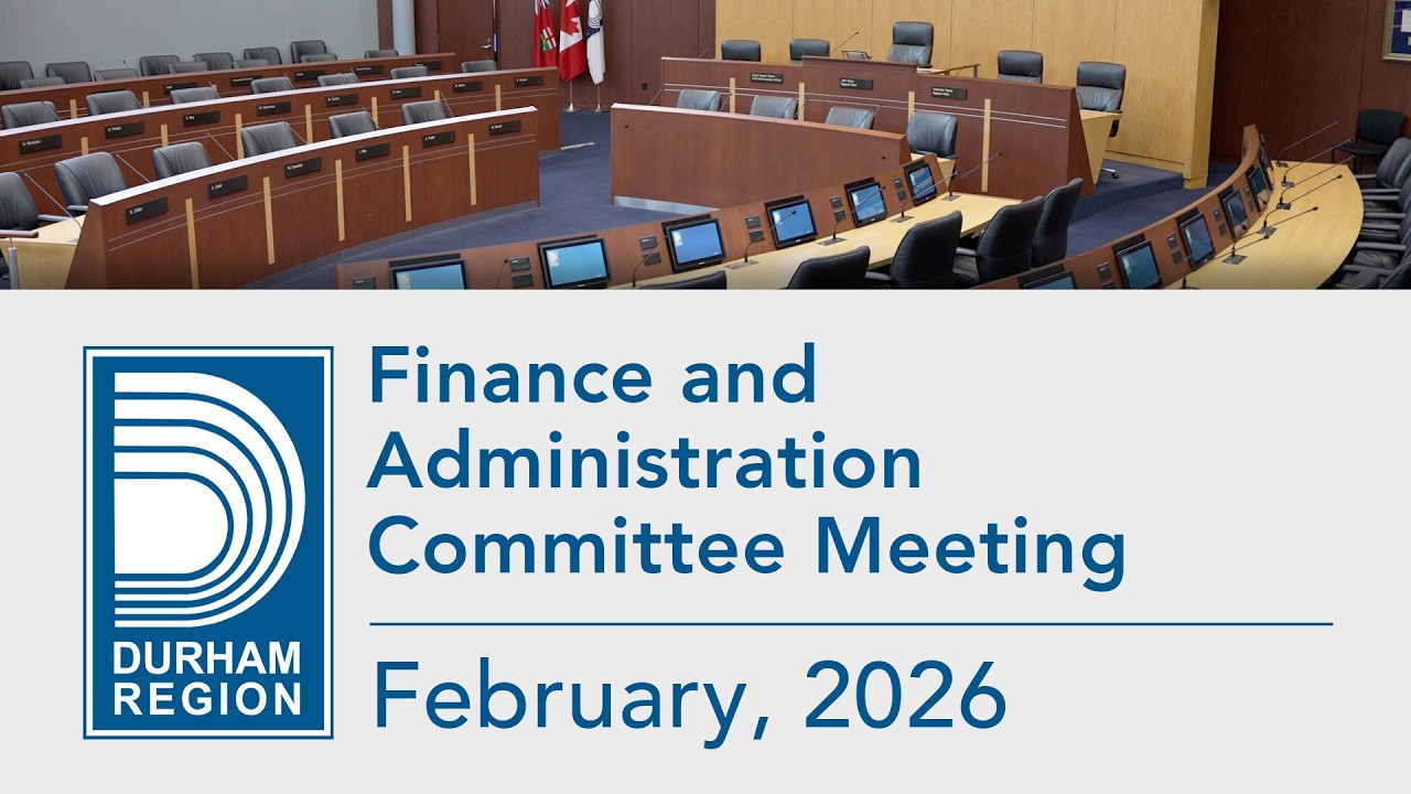 Finance and Administration Committee Meeting - February 10, 2026