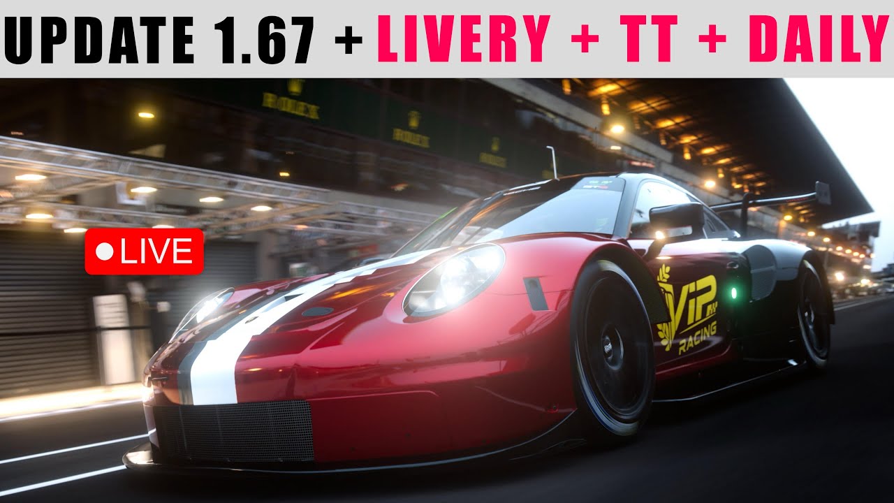 GT7 | UPDATE 1.67 + LIVERY MAKING + TT + DAILY RACE | #gt7 #gamer #racing