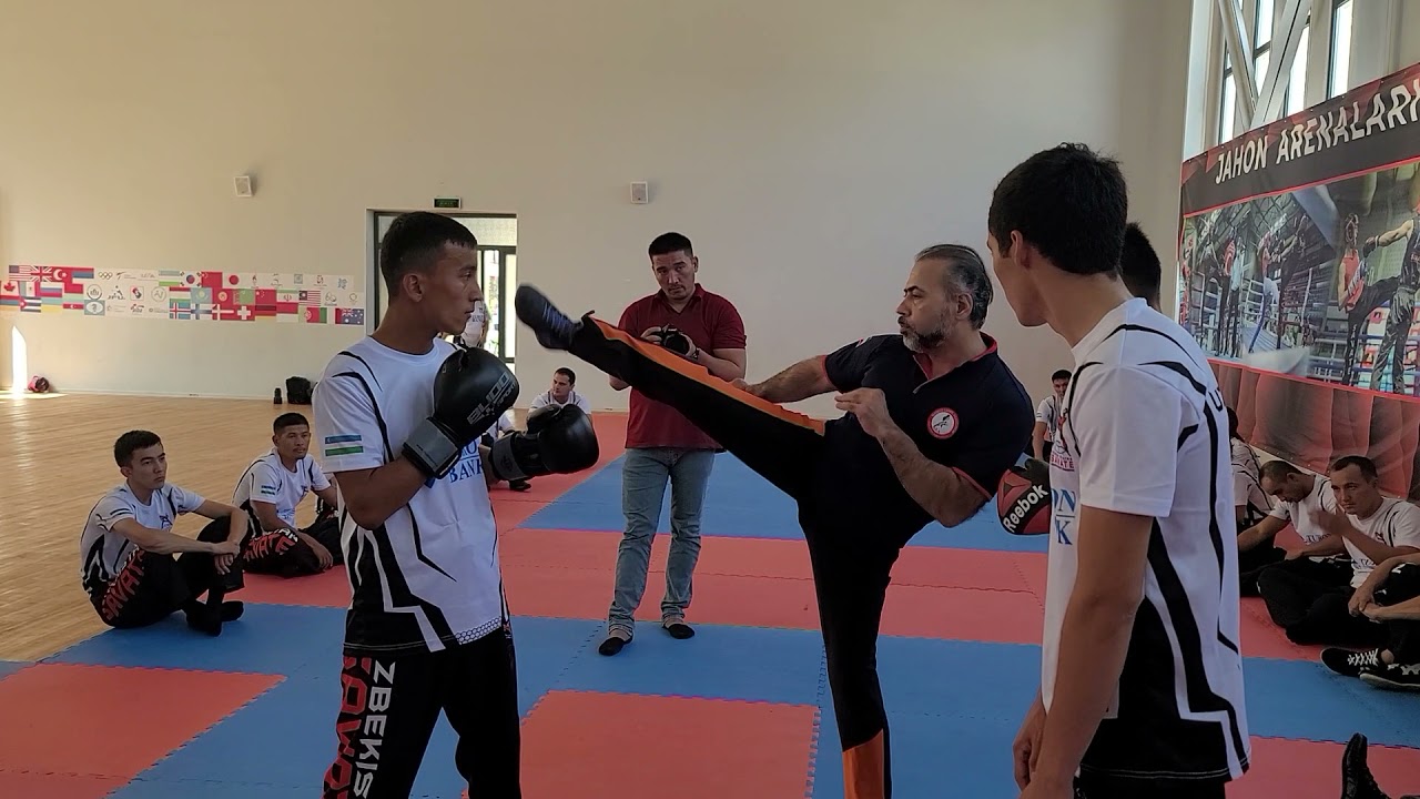 Fransuz Boksi Savat seminar Hamid Reza hamda Sobirov Avazbek andijon