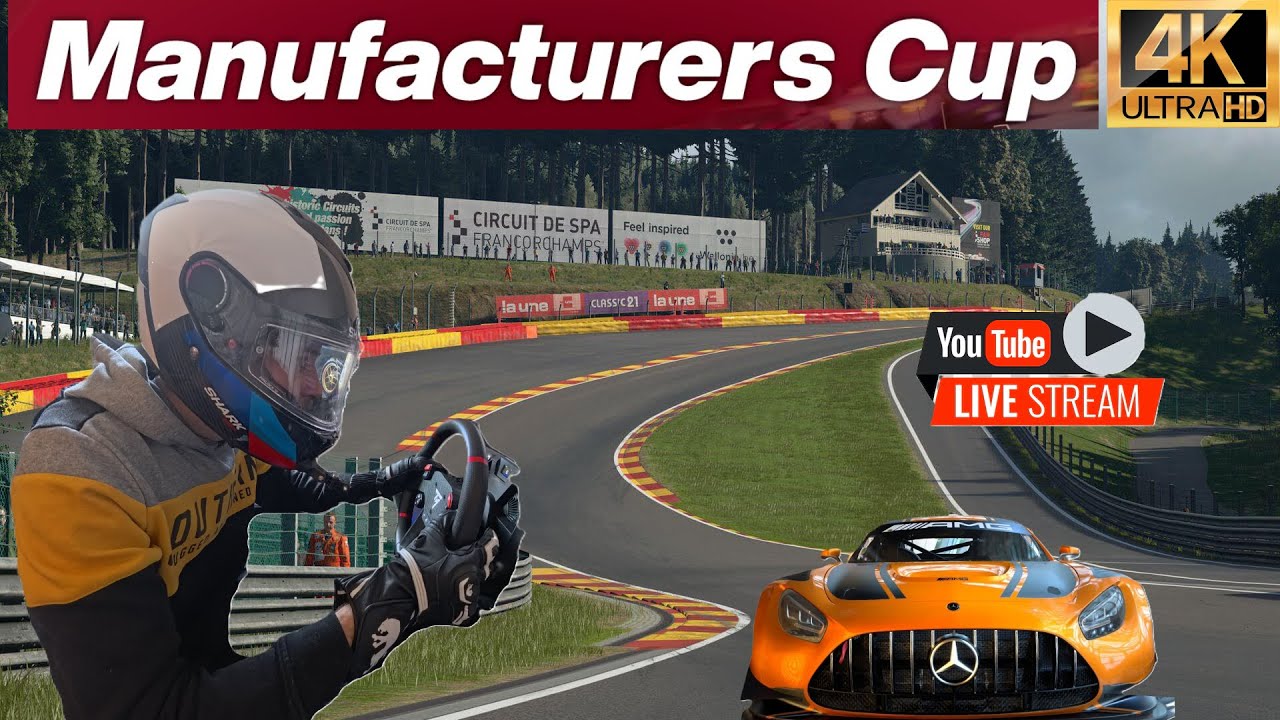 🔴 LIVE | Gran Turismo 7 | Manufacturers Cup| Spa 22Uhr Rennen 🏎️