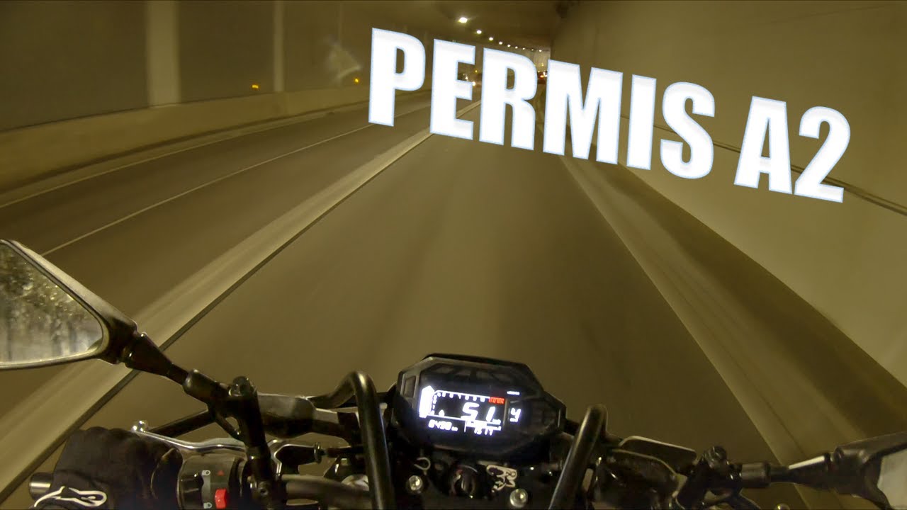 JE PASSE LE PERMIS MOTO (A2) - LA CIRCULATION