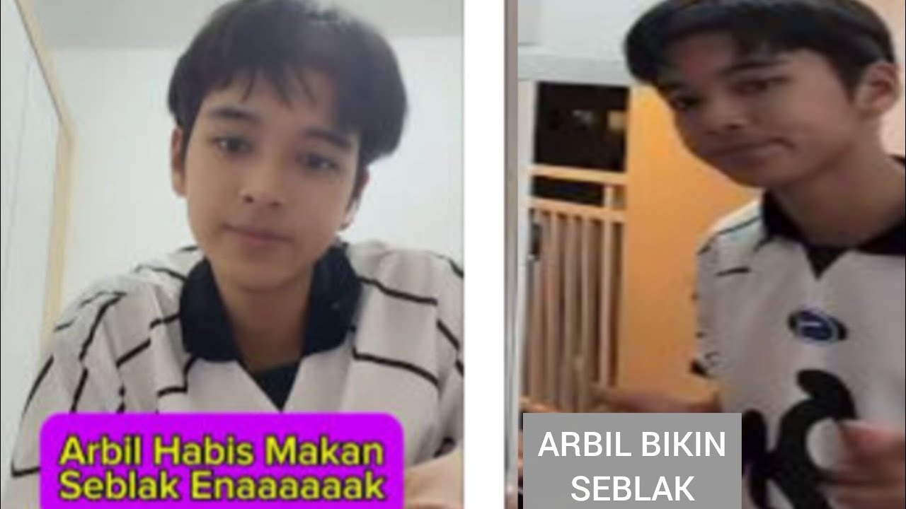 ARBIL MEMASAK SEBLAK MAKANAN KESUKAANNYA