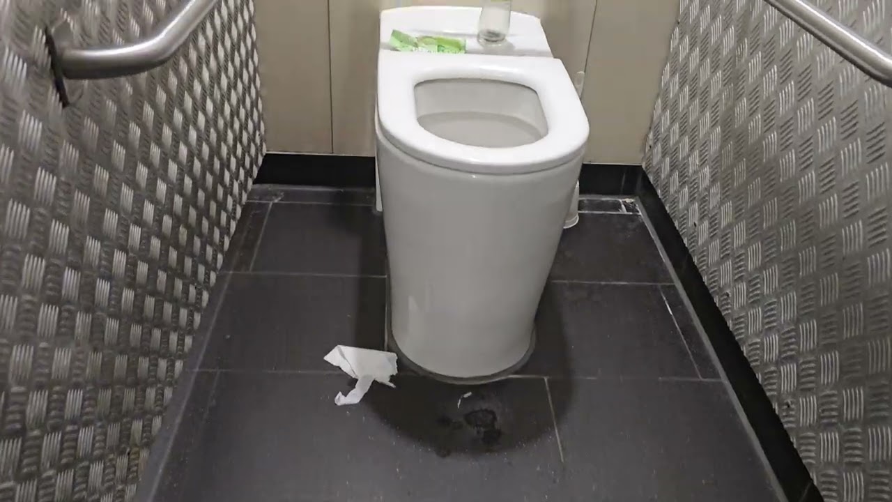Heathrow Terminal 5 December 2025 How clean is toilet on biggest airport in UK? :)