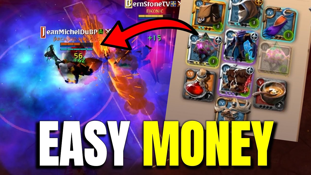 MAKE MORE SILVER SOLO with THIS BUILD - Albion Online 2023