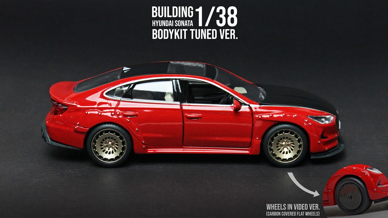 Сделай сам Hyundai Sonata Diecast Custom 1:38