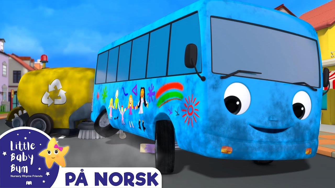 Rydde-buss-sangen  | Little Baby Bum Norsk | Babysanger | @LittleBabyBumNorsk