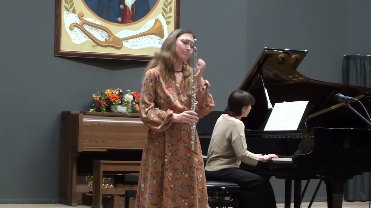 С.  Рахманинов- Не пой, красавица, при мне- ор 4, № 4 -  Анна Мухортова (флейта), Ольга Жиляева ф но